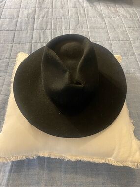 NWT West Von Black Ranchers 100% Australian Wool Hat
